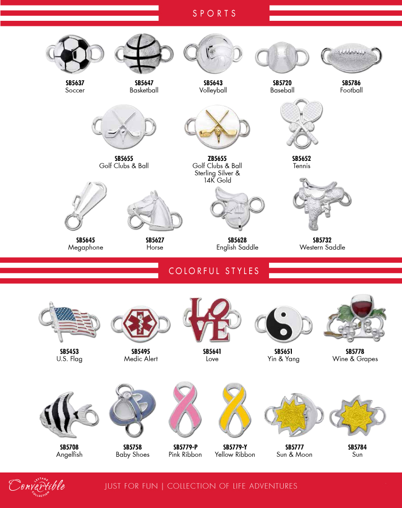 cape cod jewelry, convertible collection